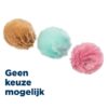Bal Pluche Kattenmunt Assorti 3X3X3 Cm 140 St