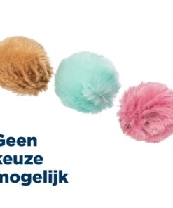 Bal Pluche Kattenmunt Assorti 3X3X3 Cm 140 St