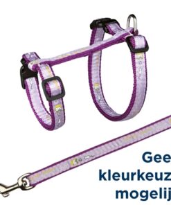 Kattentuig Met Riemgood Luck Assorti 34-57X1,3 Cm 120 Cm 4 St