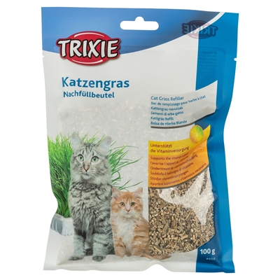 Kattengras Zaad Navulzakje Voor #4232 12X100 Gr