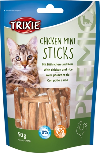Premio Chicken Mini Sticks 6X50 Gr