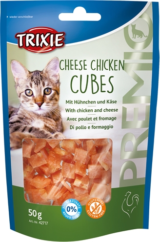 Premio Cheese Chicken Cubes 50 Gr