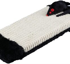 Krabplank Op Rol Sisaltapijt / Pluche Naturel / Zwart 35X15 Cm 2 St