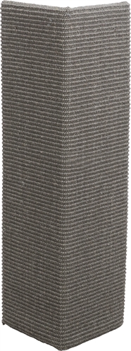 Krabplank Voor Muur / Hoeken Grijs 38X75 Cm
