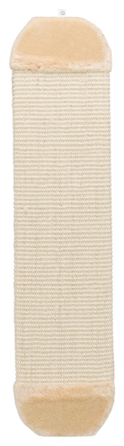 Krabplank Sisaltapijt / Pluche Met Catnip Naturel / Beige 78X18 Cm