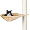 Hangmand Voor Krabpalen Langhaarpluche Beige 45X45 Cm
