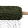 Veiligheidsnet Op Rol Met Metaaldraad Olijfgroen 75X2 Mtr