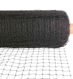 Veiligheidsnet Op Rol Zwart 75X2 Mtr