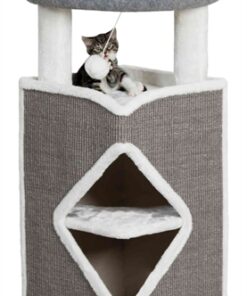 Cat Tower Arma Grijs / Wit 54X54X98 Cm