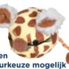 Muisbal Korthaarpluche Kattenmunt Assorti 4,5 Cm 36 St
