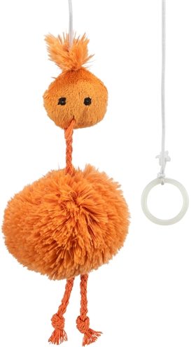 Kip Aan Elastisch Koord Pluche Met Catnip 20 Cm 4 St