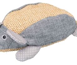 Muis Sisal / Stof Met Catnip Naturel / Grijs 30 Cm 2 St
