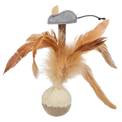 Tuimel-Verenbal Met Muis En Microchip Pluche 15 Cm