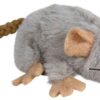 Muis Pluche Met Catnip 7 Cm 4 St