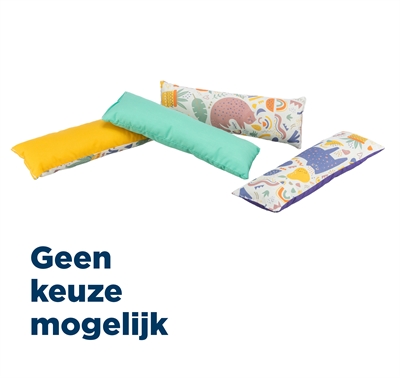 Kussenrol Katoen Met Valeriaan Assorti 25X8 Cm 4 St