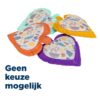 Hart Vilt / Stof Met Valeriaan Assorti 11 Cm 4 St