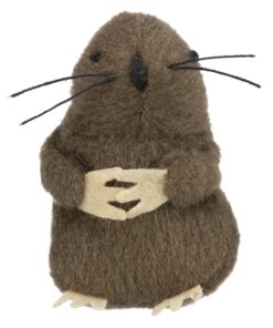 Mol Met Microship Pluche Met Catnip 5 Cm 4 St