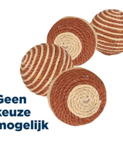 Bal Katoengaren Assorti 4,5 Cm 42 St