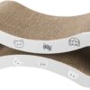 Krabgolf Mimi Karton Met Catnip Wijnrood 48X22X16 Cm