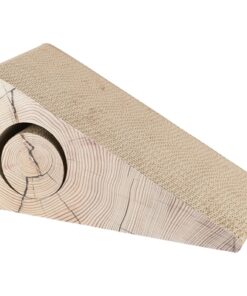 Krabhelling 2-Delig Karton Catnip Bruin 44X23X21 Cm
