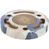 Krabtrommel Met Ballen Karton Met Catnip Blauw 33X33X5,5 Cm