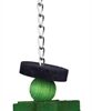 Vogelspeelgoed Aan Ketting Met Touw / Hout Meerkleurig 30 Cm