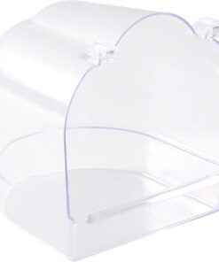 Badhuis Halfrond Transparant 15X14X15 Cm 4 St