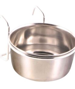 Voerbak Met Houder Om Op Te Hangen Rvs 300 Ml 9 Cm