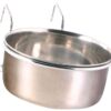 Voerbak Met Houder Om Op Te Hangen Rvs 600 Ml 12 Cm
