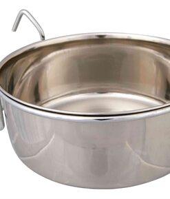Voerbak Met Houder Om Op Te Hangen Rvs 900 Ml 14 Cm