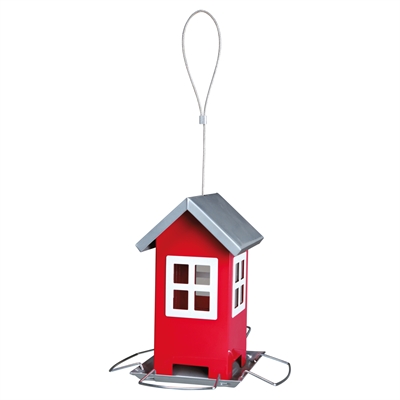 Voederhuis Metaal Rood 20 Cm 1 Ltr