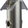 Voerdispenser Metaal / Kunststof Zilver 25 Cm 800 Ml 2 St