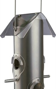 Voerdispenser Metaal / Kunststof Zilver 25 Cm 800 Ml 2 St