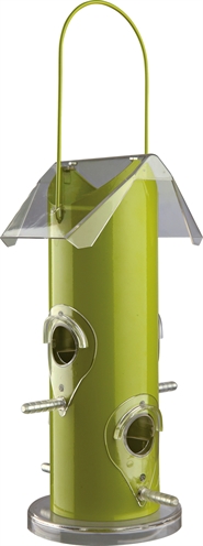 Voerdispenser Metaal / Kunststof Groen 25 Cm 800 Ml 2 St