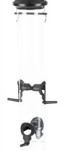 Voedersilo Kunststof Zwart 48 Cm 1 Ltr
