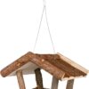 Voederhuis Hangend Schorshout Natuur 32X20X23 Cm