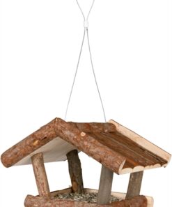 Voederhuis Hangend Schorshout Natuur 32X20X23 Cm