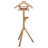 Natura Voederhuis Met Standaard En Silo Grenenhout Bruin 53X53X28/140 Cm