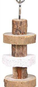 Knabbelspeelgoed Schorshout / Lavasteen 16 Cm 4 St