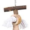 Speelgoed Schorshout En Touw Met Bal 20 Cm