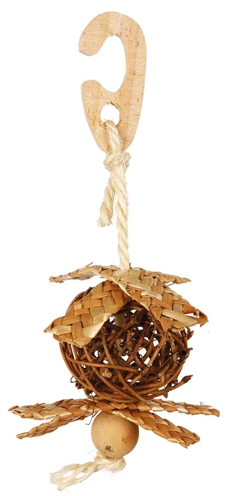 Wilgenbal Aan Sisal Touw 5,5X5,5X5,5 Cm