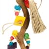 Natuurspeelgoed Schorshout / Riet / Zeegras / Hout 56 Cm