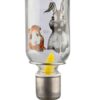 Drinkfles Honey&Hopper Glas Met Spanveer / Draadbeugel 125 Ml 3 St