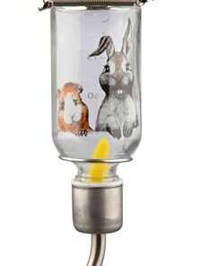 Drinkfles Honey&Hopper Glas Met Spanveer / Draadbeugel 125 Ml 3 St