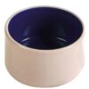 Voerbak Keramiek Crème / Blauw 7 Cm 100 Ml 4 St