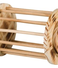 Hooiruif Met Deksel Hout Gevlamd 15X15X19 Cm
