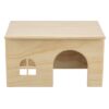 Huis Hamster Hout Spijkervrij 28X18X16 Cm