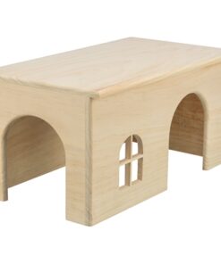 Huis Konijn Hout Spijkervrij 40X23X20 Cm