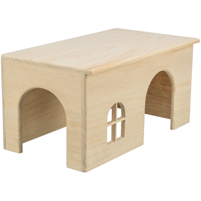 Huis Konijn Hout Spijkervrij 40X23X20 Cm