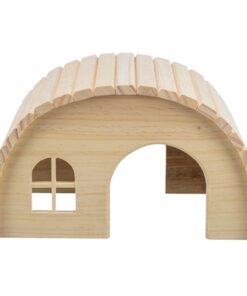 Huis Cavia Hout Spijkervrij 29X20X17 Cm